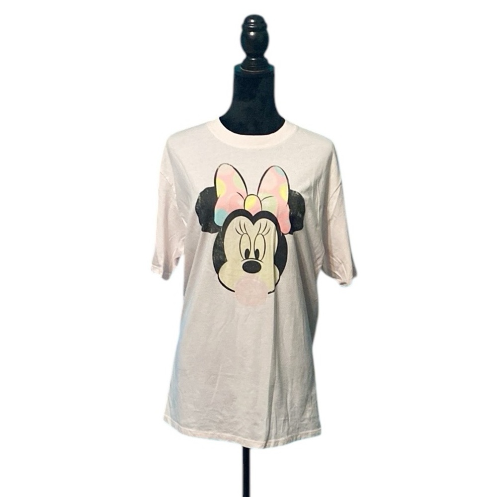 Disney Minnie Mouse Retro Bubblegum Short-Sleeve Graphic Tee - Size 2X